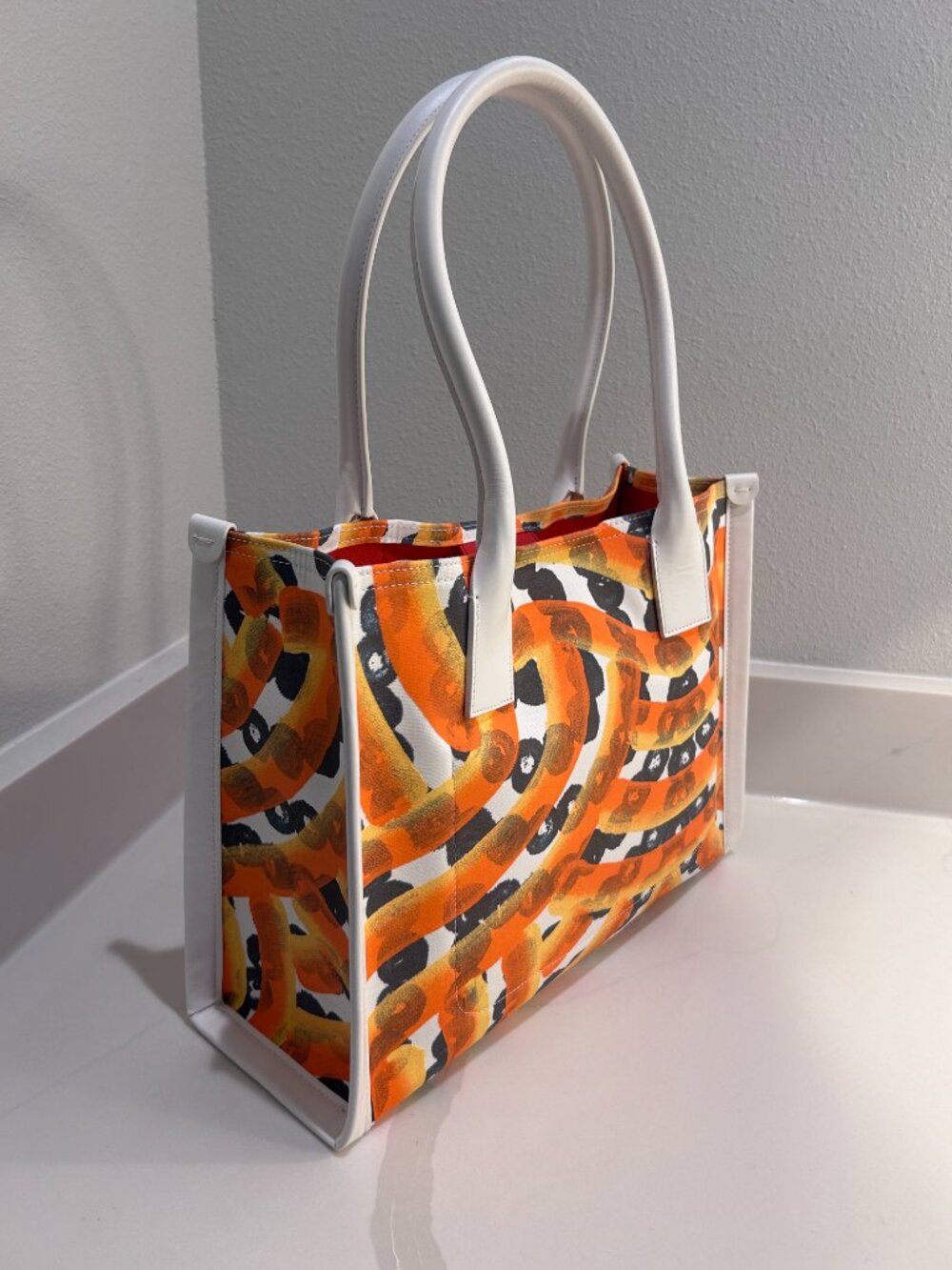 New With Tags Christian Louboutin Tote Magma
